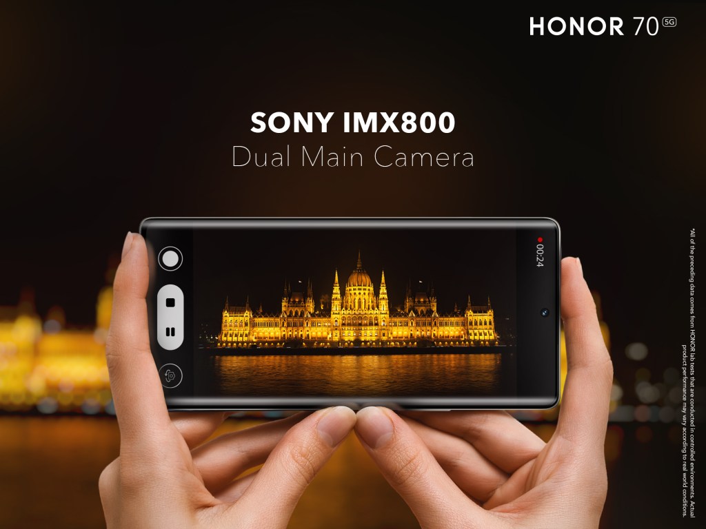 HONOR 70 5G Surpasses its Rival with Outstanding Capabilities and Industry’s First Solo Cut Vlog&nbsp;Mode