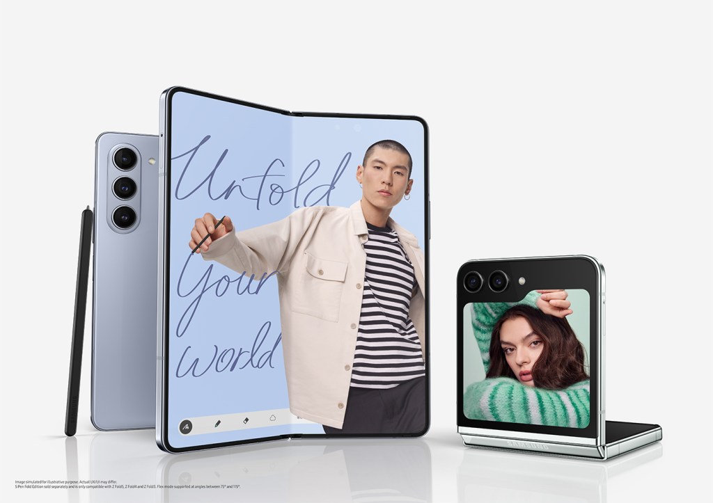 Samsung Galaxy Z Flip5 and Galaxy Z Fold5: Delivering Flexibility and Versatility Without&nbsp;Compromise