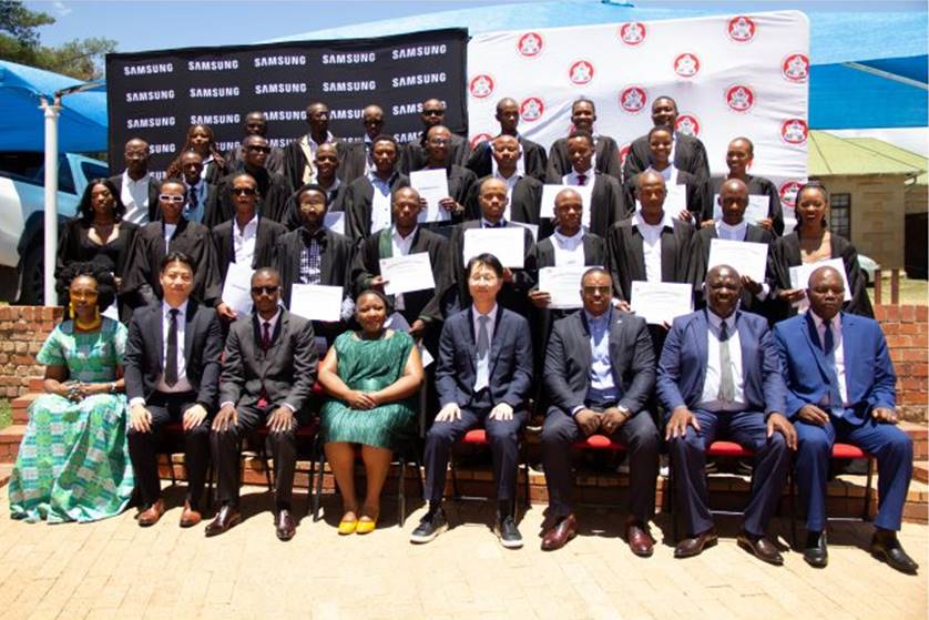Samsung Innovation Campus: 2nd Cohort of Bright-Eyed Lerotholi Polytechnic Students Graduate in Coding, Programming &&nbsp;AI