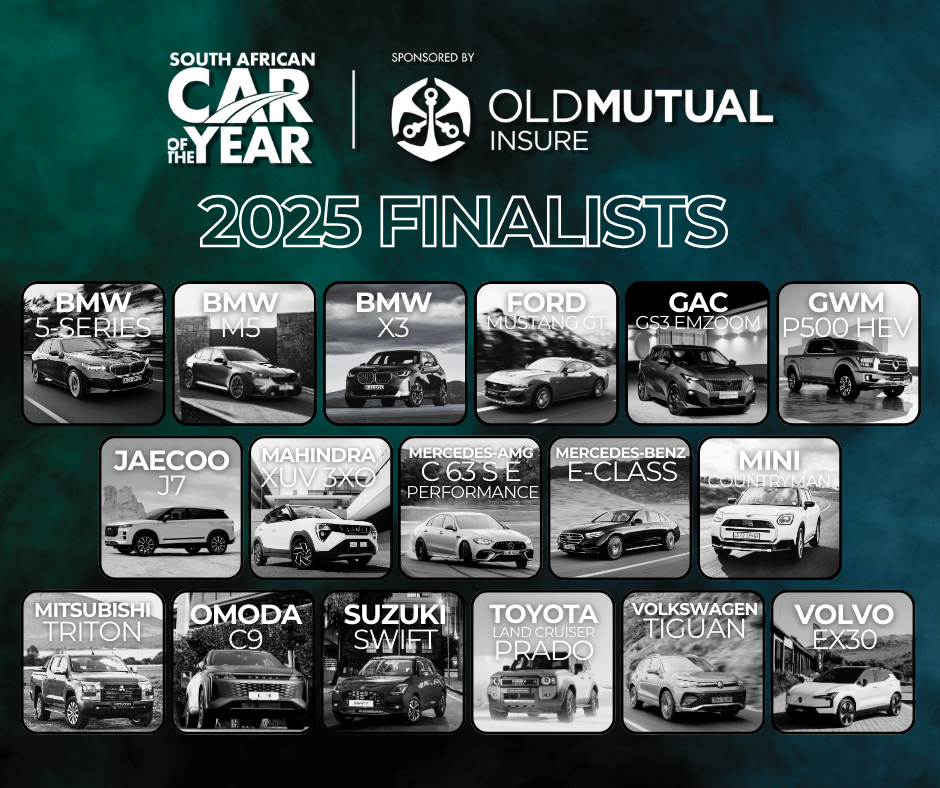 “It’s the final countdown to the 2025 Car of the Year” Here are your finalists for the 2025&nbsp;COTY